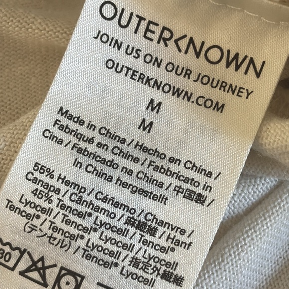 Outerknown | heavy White T-shirt - Picture 3 of 8